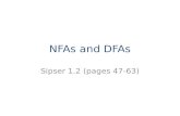 NFAs  and  DFAs