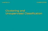CHAPTER 14 Clustering and Unsupervised Classification CLASSIFICATION A. Dermanis