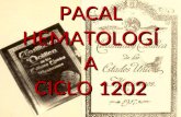 PACAL HEMATOLOGA CICLO 1202