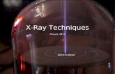 X-Ray Techniques Francis, 2013 Electron Beam. X-rays Discovered by Roentgen, 1895 » = 0.1 â€“ 10 nm