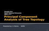 Principal Component Analysis of Tree Topology