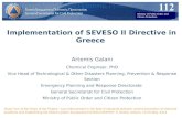 Implementation of SEVESO II Directive in Greece