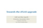 Towards the ATLAS upgrade
