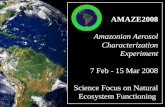 AMAZE2008 Amazonian  Aerosol Characterization  Experiment 7  Feb - 15 Mar 2008