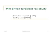 MRI-driven turbulent resistivity