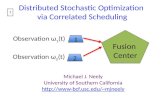 Distributed Stochastic Optimization  via Correlated Scheduling