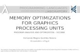 Memory Optimizations for Graphics Processing Units