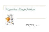 Argentine Tango Session 8.3.2009