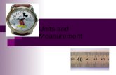 Units and Measurement. A) SI Units, Scientific Notation, Measurement, Accuracy, Precision, Error