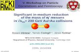 V.  Workshop on Particle Correlations and  Femtoscopy