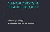 Nanorobots in heart surgery