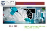 Antibody CLS-415 Nada Mohamed Ahmed, MSc, MT (ASCP)i