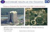 Electroweak results at the Tevatron