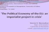 EU: an imperialist project in crisis  IIPPE 2016