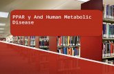 PPAR ᵧ And Human Metabolic Disease
