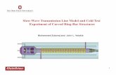 Slow-Wave Transmission Line Model and Cold Test Experiment ...ece- · PDF fileSlow-Wave Transmission Line Model and Cold Test Experiment of Curved Ring-Bar Structures ... Topics in
