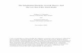 The Substitution Elasticity, Growth Theory, And The Low ... · PDF fileThe Substitution Elasticity, Growth Theory, And The Low-Pass Filter Panel Model Abstract The elasticity of substitution