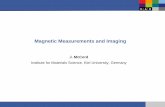 Magnetic Measurements and Imaging - IEEE Magnetics res/Measurements-Imaging-JMc.pdf · PDF fileMagnetic measurements and imaging ... x hysteresis and M y-hysteresis loops of a ...