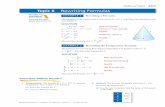 Topic 6 Rewriting Formulas - College Prep Algebra