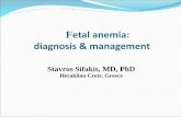 Fetal anemia: diagnosis & management · PDF file Fetal anemia: diagnosis & management Stavros Sifakis, MD, PhD ... bone near the base of the skull. Assessment of PSV-MCA (2) ... -Afterwards