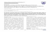 RESEARCH ARTICLE FORMULATION AND IN spectrum of Amlodipine besylate sample Prusty et al Bull. Pharm. Res. 2014;4(3) 127 Fig 2. FTIR of Amlodipione Besylate–HP-β-cyclodextrin complex