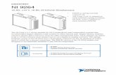 NI 9264 Datasheet - National · PDF fileTable 2. Update Time Number of Channels Update Time for NI cRIO-9151 R Series Expansion Chassis Update Time for All Other Chassis 1 3.7 μs