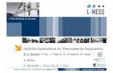 Ge/SiGe Superlattices for Thermoelectric summer school 2011/Cecchi.pdf · PDF file · 2011-08-11Ge/SiGe Superlattices for Thermoelectric Applications S. C. Cecchi, F. Isa, J. Frigerio,