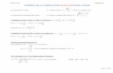 FORMULAE & TABLES FOR STAT 1123 FINAL EXAM 1123... · PDF fileFORMULAE & TABLES FOR STAT 1123 FINAL EXAM . ... ANOVA: Reject the null hypothesis if F > F crit Fail to reject the null