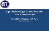 Ophthalmology Grand Rounds Case Presentation · PDF fileOphthalmology Grand Rounds Case Presentation Renelle Pointdujour, MD PL-1 September 15, 2011. Case Presentation- History