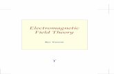 Electromagnetic Field Theory - irina. · PDF fileElectromagnetic Field Theory ... F.4.2 Vector formulae 180 F.5 Bibliography 182 M Mathematical Methods 183 M.1 Scalars, vectors and