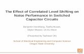 The Effect of Correlated Level Shifting on Noise