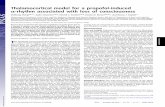 Thalamocortical model for a propofol-induced -rhythm ... · PDF file a frontal α-rhythm at dose levels sufﬁcient to induce loss of con-sciousness. In this work, a computational