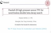 PandaX-III high pressure xenon TPC for neutrinoless double