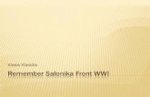 Θεσσαλονίκη 1914-1918: Μνημεία και μνήμη. Νικητές και ... · PDF file Οι Γάλλοι, όπως αργότερα οι Σέρβοι, οι Ρώσοι
