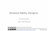 Aeroelastic Stability: Divergence